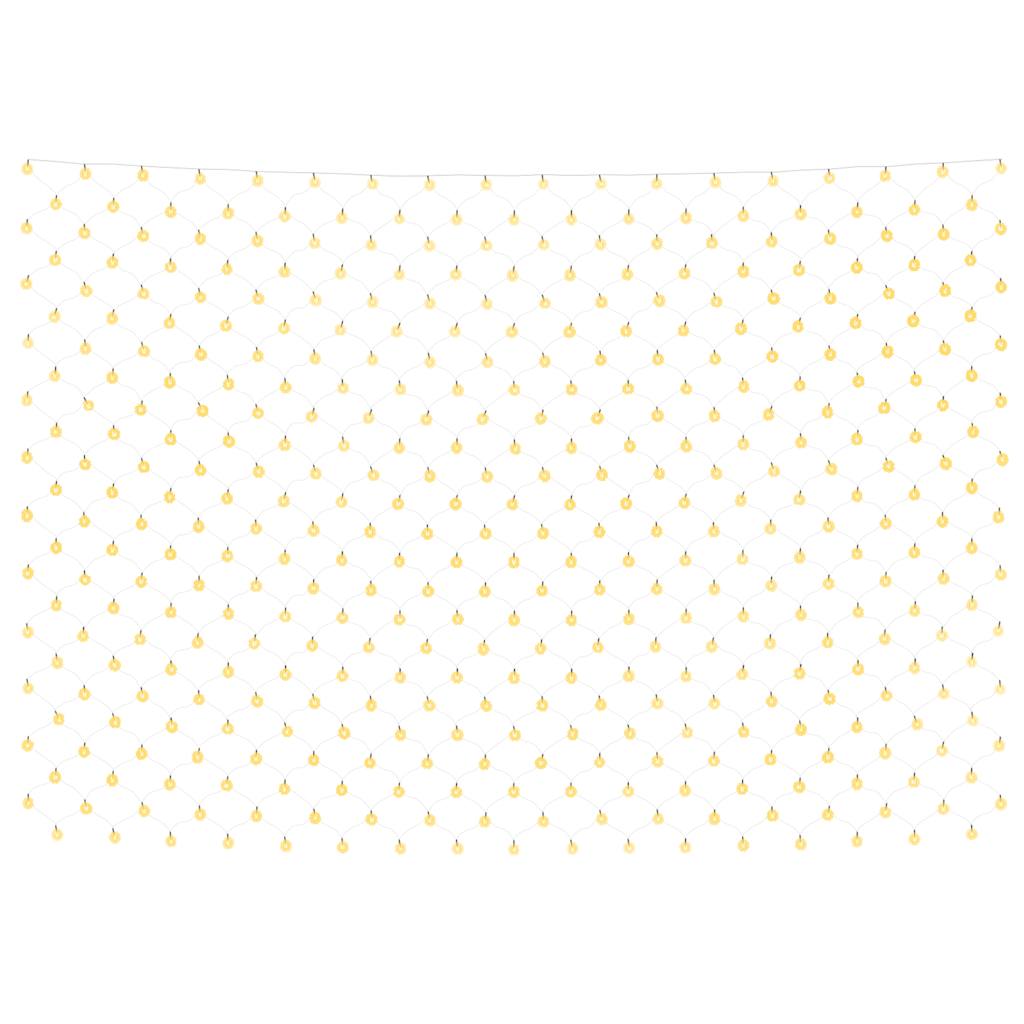   LED Light Net Warm White 3x2 m 204 LEDs Indoor