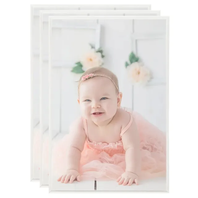 Collage Picture Frames, Set of 3, for Table, Silver Silver - Shop at LoveMi