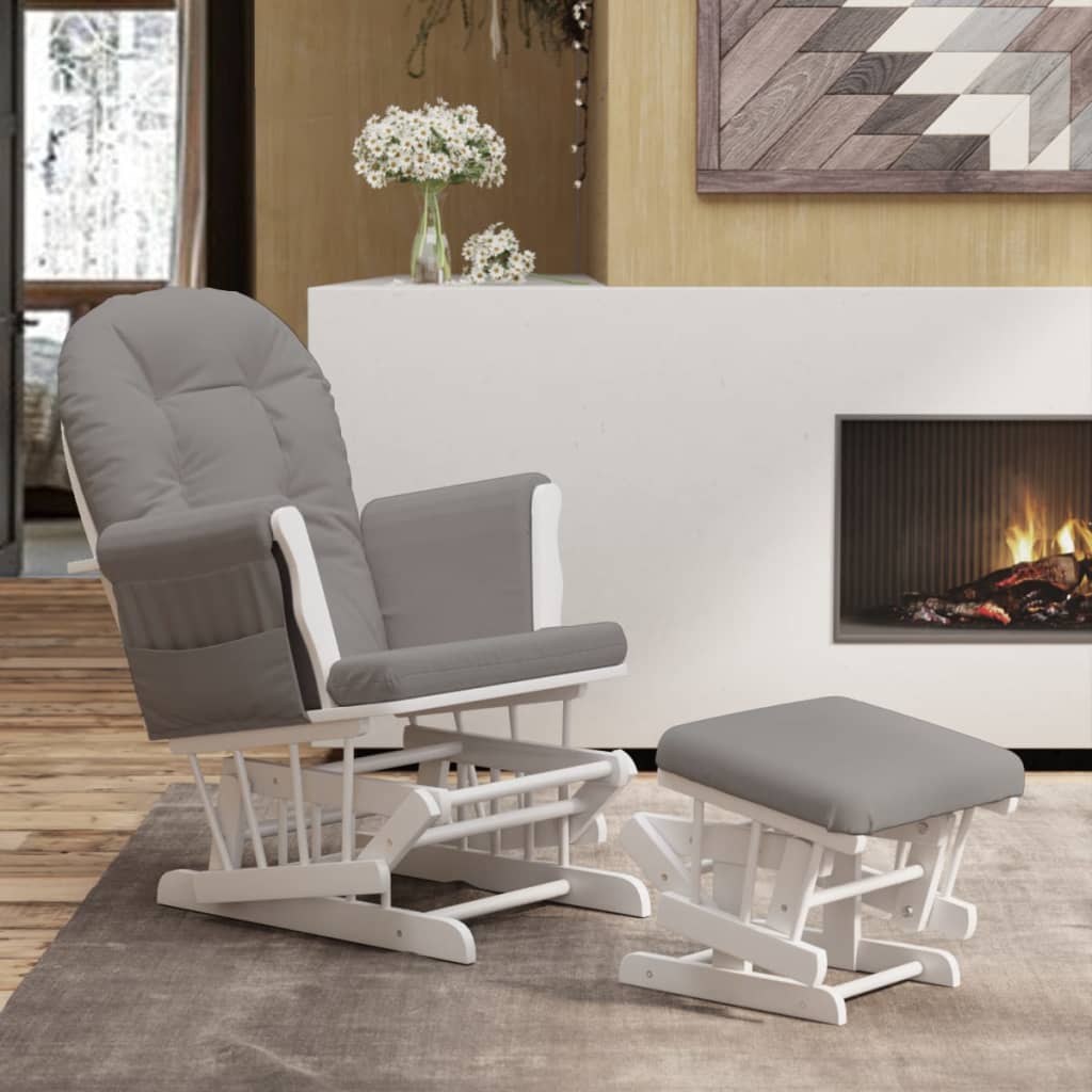 Light Grey And White