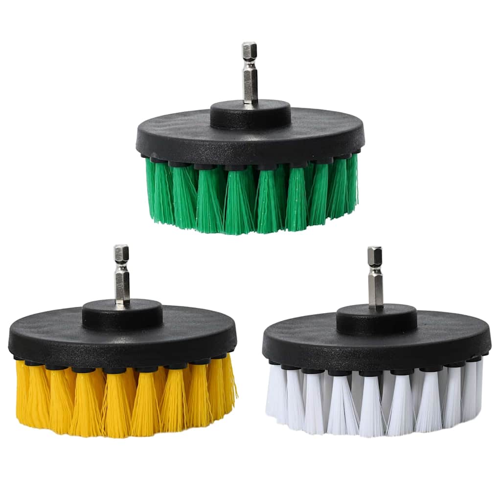 Drill Brush Set 28 Pieces Multicolor and   Car Cleaning Brush Set