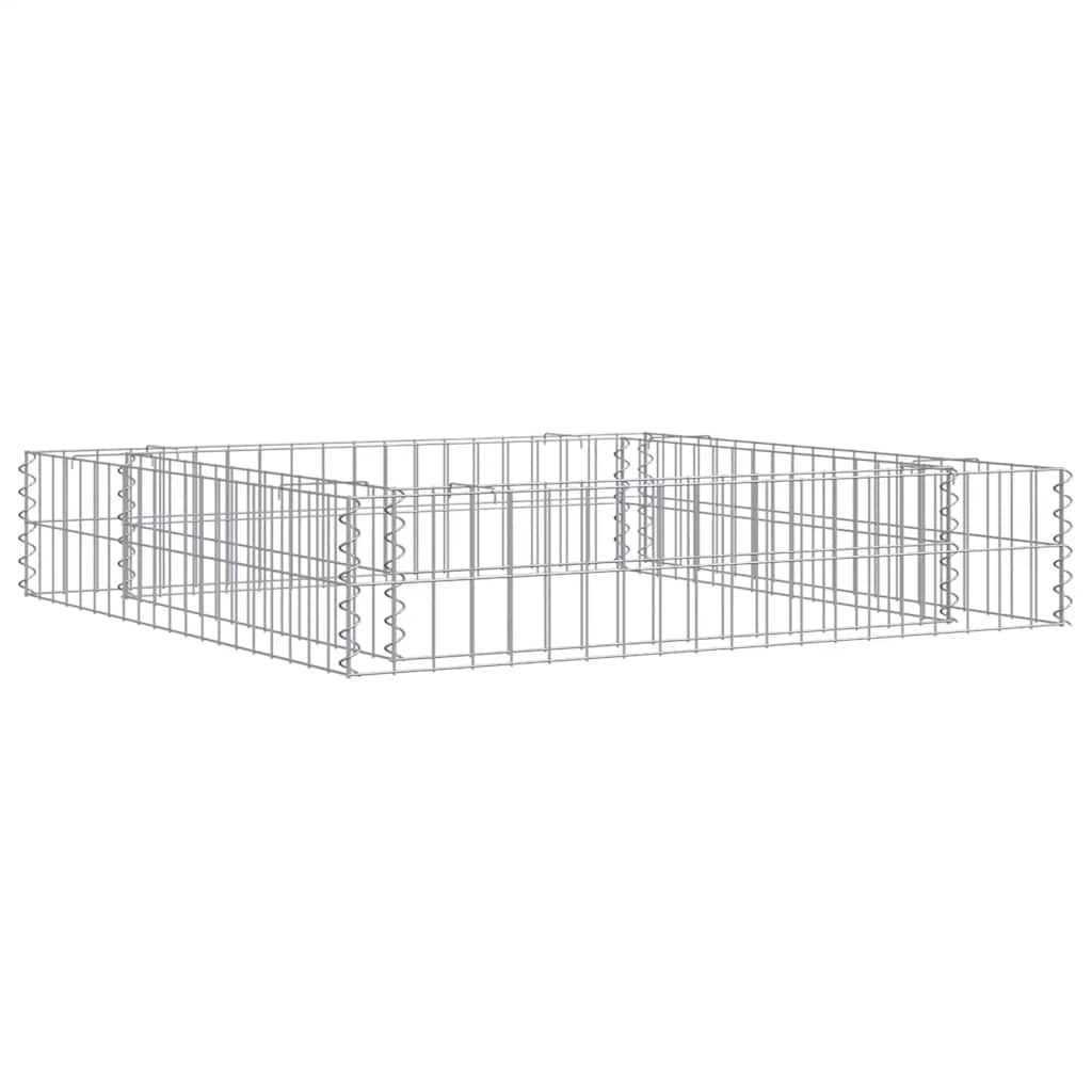   Gabion Raised Bed Galvanized 100x   Gabion Raised Bed Galvanized 200x