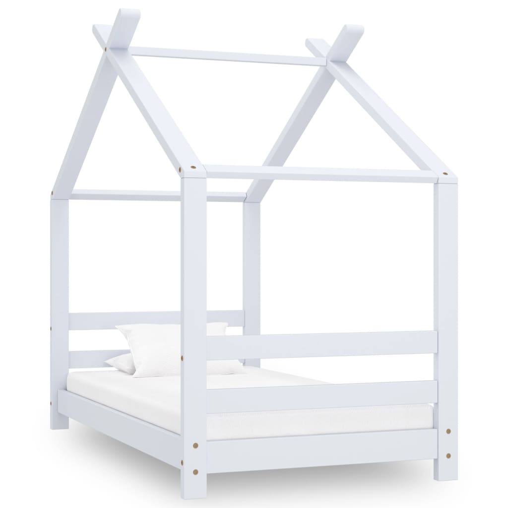   Children's Bed Frame Solid Pine Wood   Children's Bed Frame Solid Pine Wood