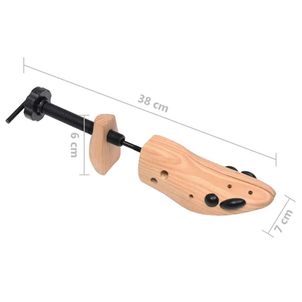 Shoe Trees Size 36-40 Solid Pine Wood   Shoe Trees