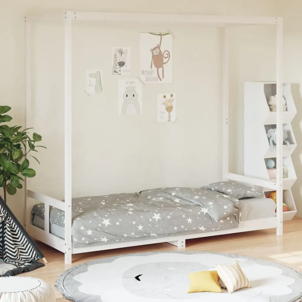 Children's Bed Solid Pine Wood
