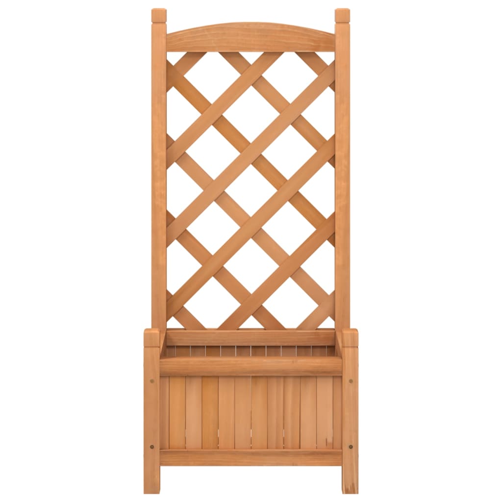 Wood Planter with Trellis, picture 2 of 6