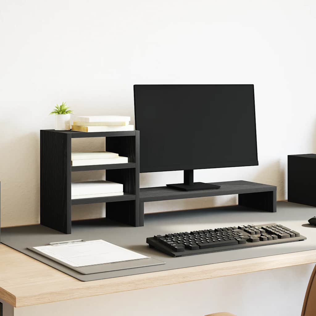 Monitor Stand with Desk Organizer, Wood Material, Monitor Stand with