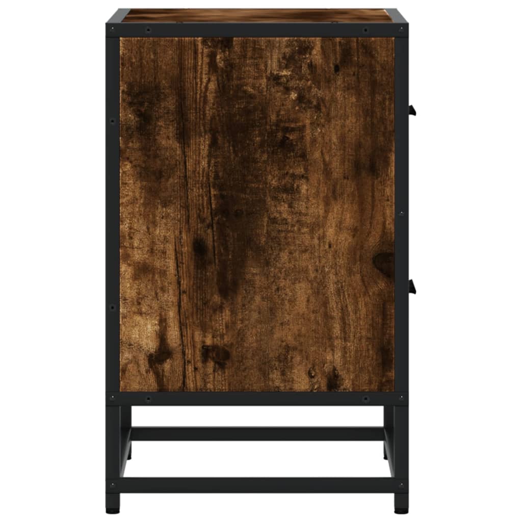 Nachttisch Smoked Oak – Bild 7