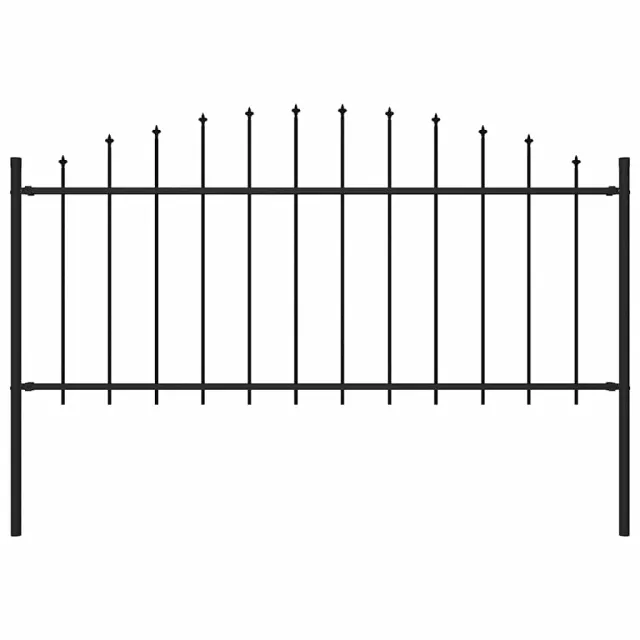 Garden Fence with Spearheads (0.5 0.75) x 181 Cm - Shop at LoveMi