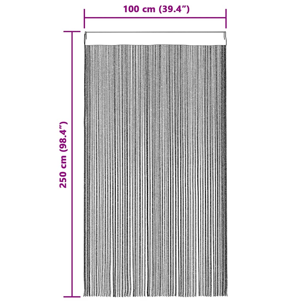   string curtain, 2 pieces.   string curtains, 2 pieces.