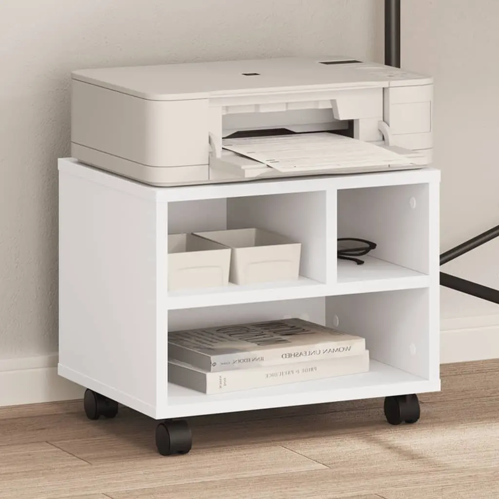 printer stand with wheels 41x32x34.5 cm