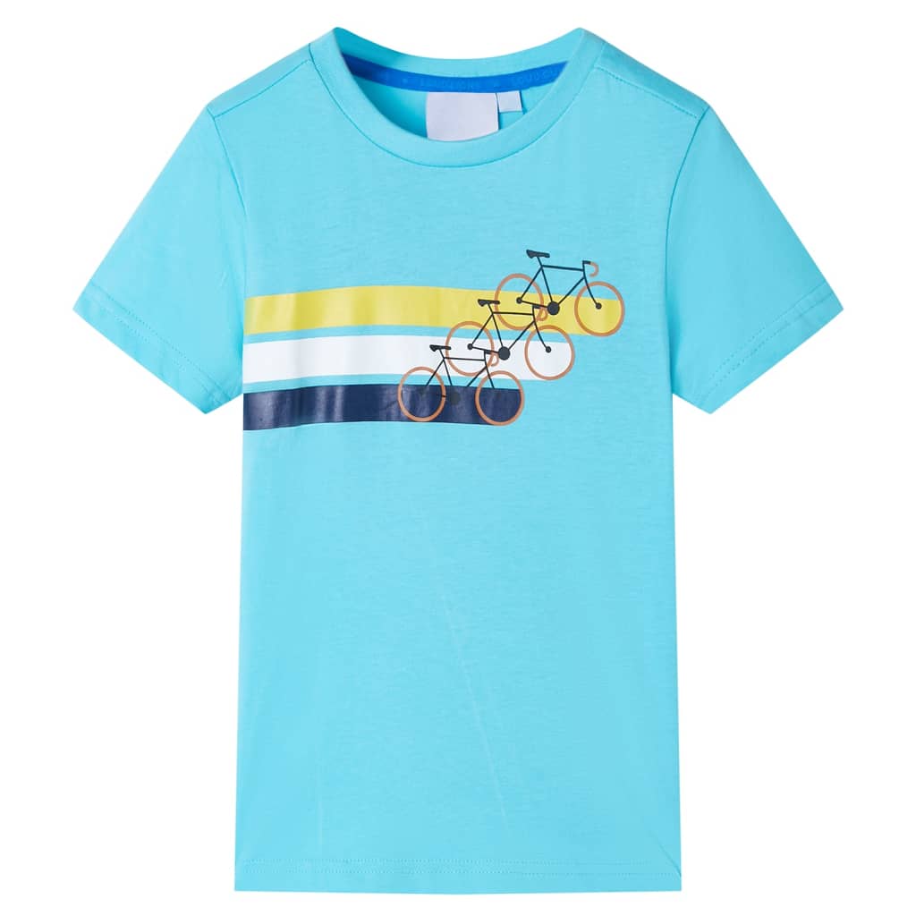 Children's short-sleeved shirt melange 116 Children's short-sleeved shirt light khaki 104 Children's short-sleeved shirt light khaki