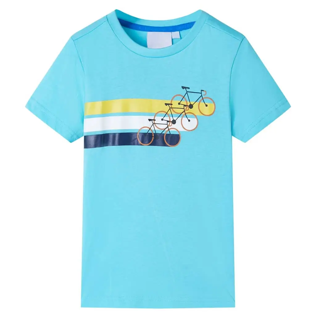 Children's short-sleeved shirt melange 116 Children's short-sleeved shirt light khaki 104 Children's short-sleeved shirt light khaki