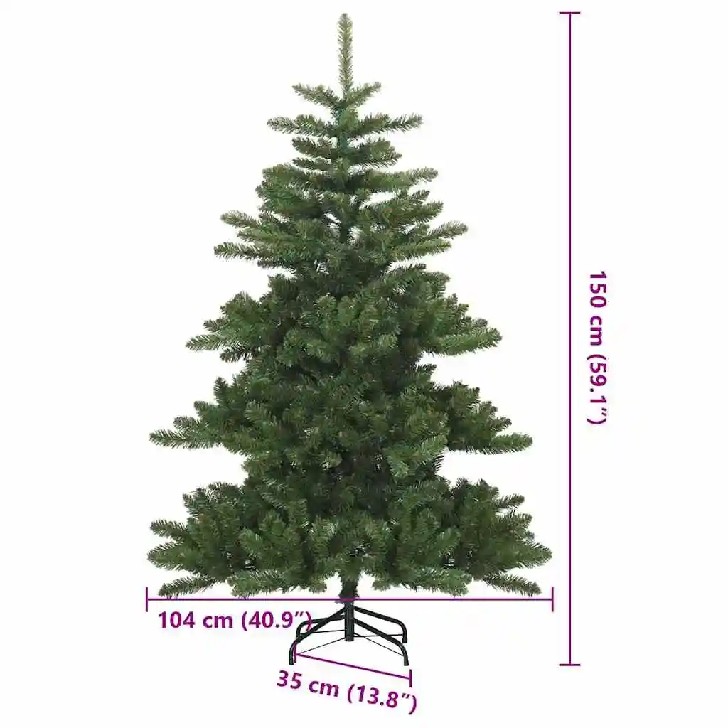 Artificial Foldable Christmas Tree 150 cm PVC,
