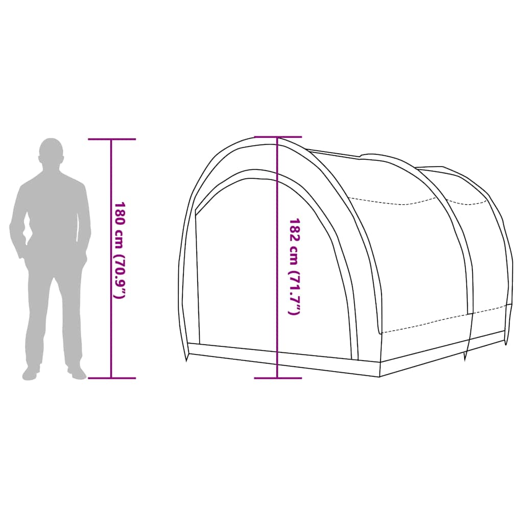 bicycle garage with roof and storage 256 x