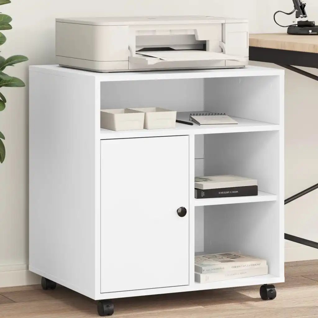 printer stand with wheels 60x