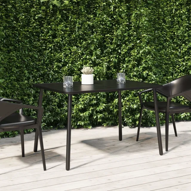Garden Table Anthracite 110x 110 X 80 X 71 Cm - Shop at LoveMi