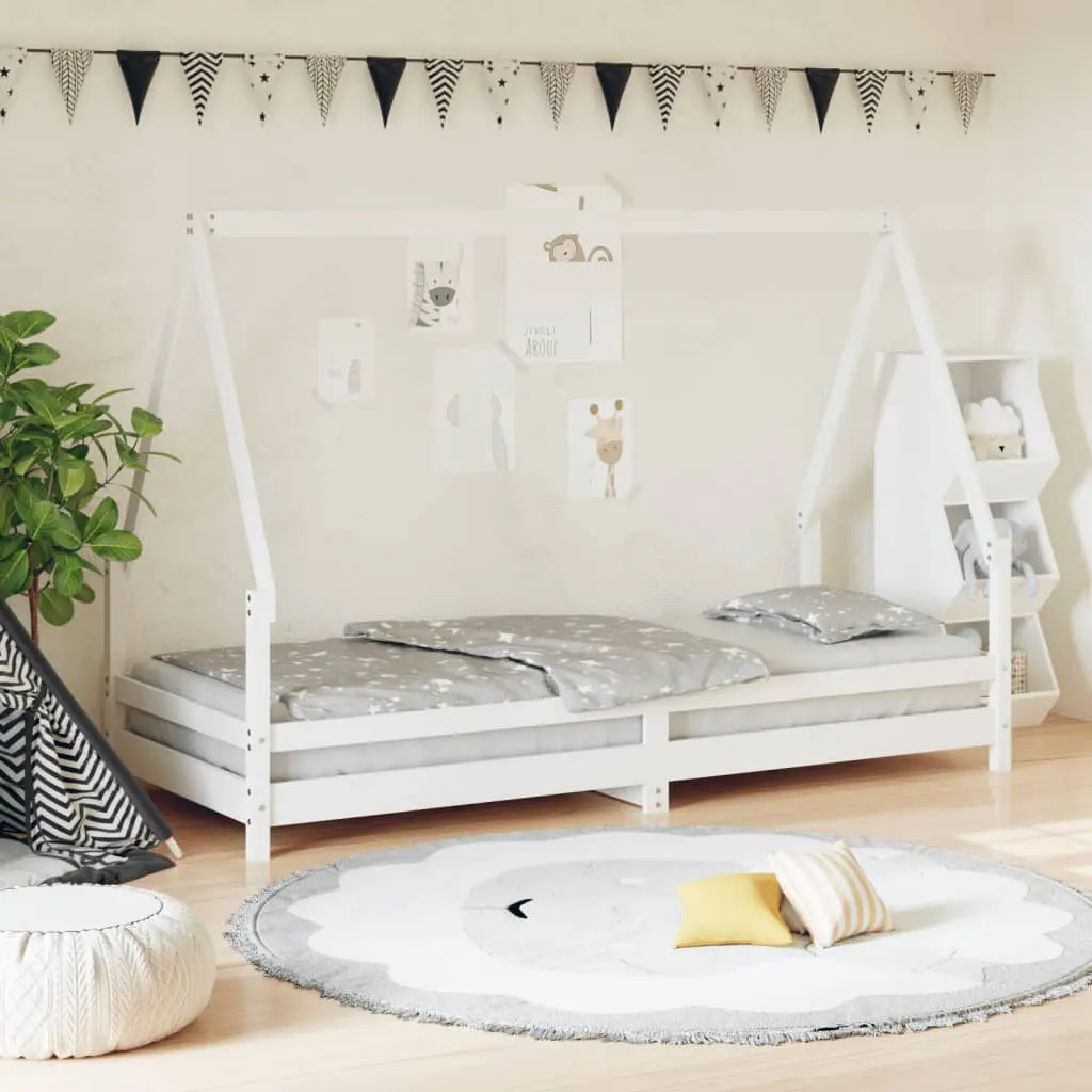 Children's Bed Solid Pine Wood