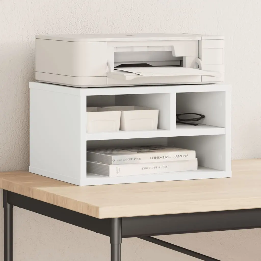 printer stand 40x32x22.5 cm, wood-based material, Sonoma