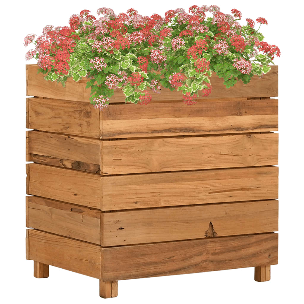   Raised Bed 50x Teak Old Wood and   Raised Bed