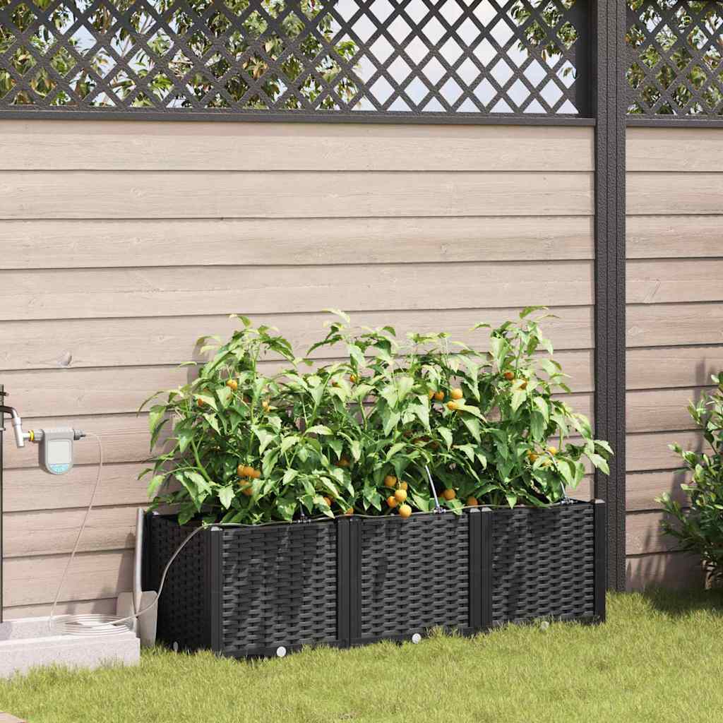   garden planter 120 x 40 x 37.5 cm
