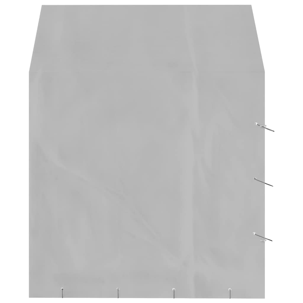   Outdoor Dog Kennel with Roof, Silver, 2x2x2.5 m, Galvanized