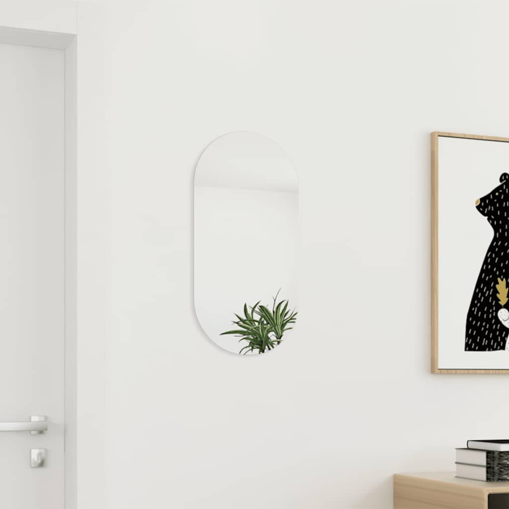 Frameless Oval Wall Mirror, picture 3 of 8