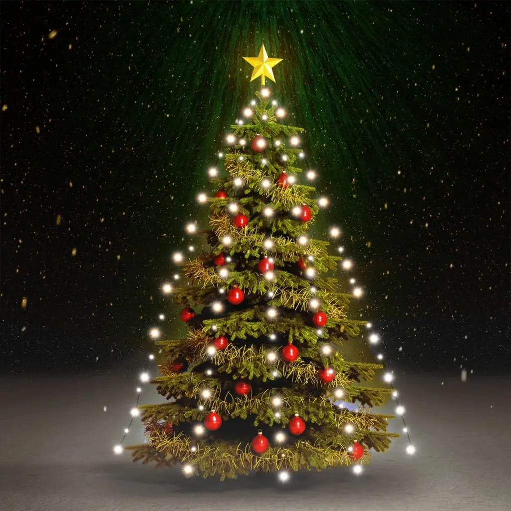 Christmas tree light net