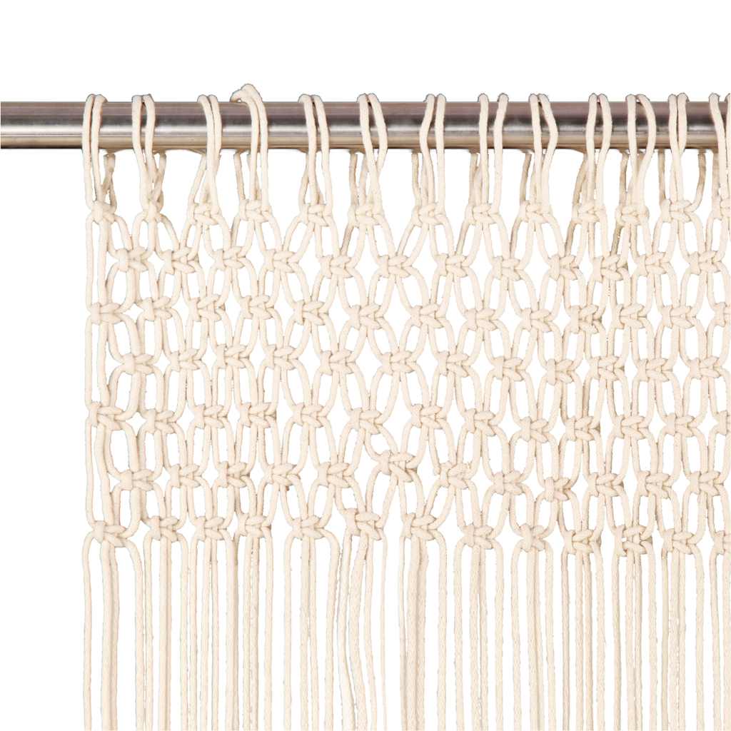   Macrame Curtain 140×240 cm Cotton