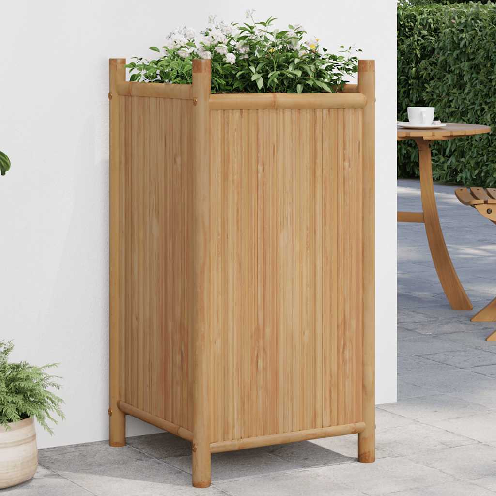 Bamboo Planters, Set of Two, picture 6 of 6
