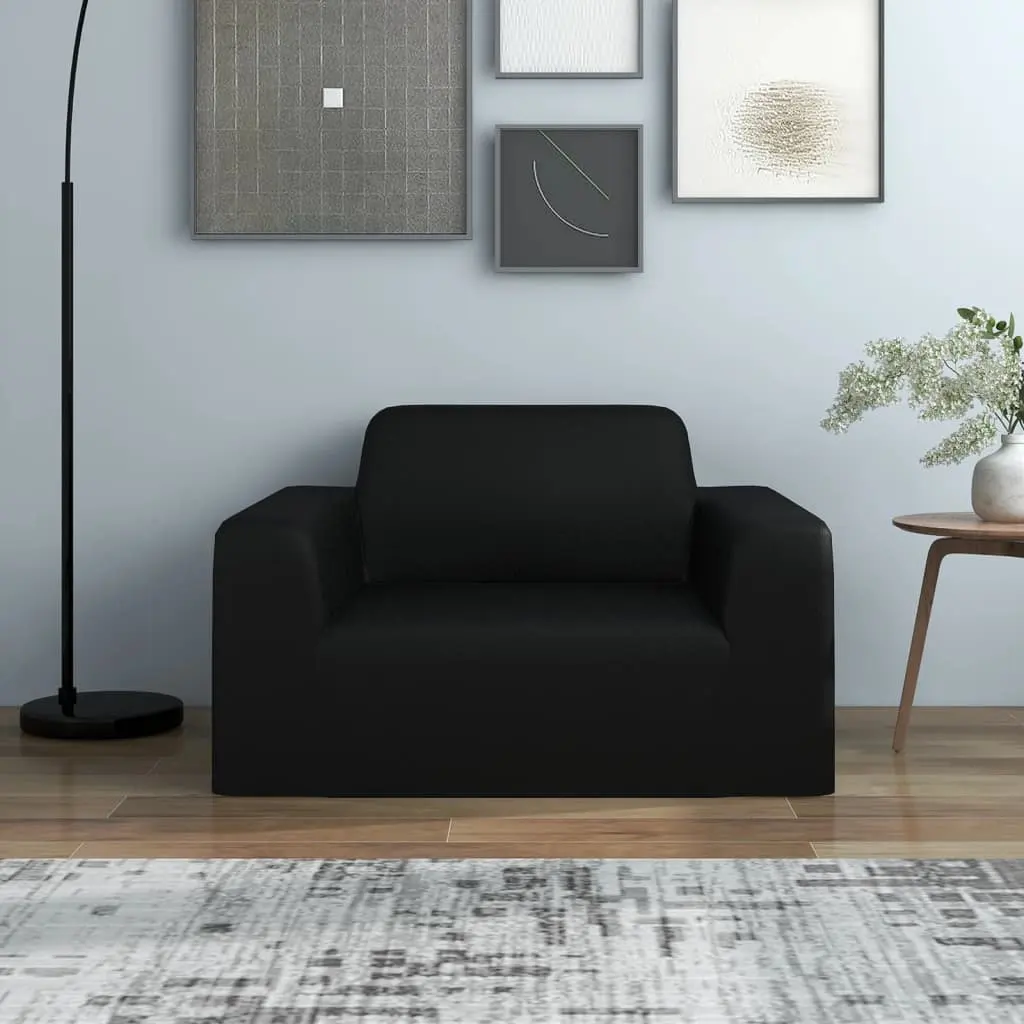 Stretch Sofa Cover Polyester Jersey 2-Seater