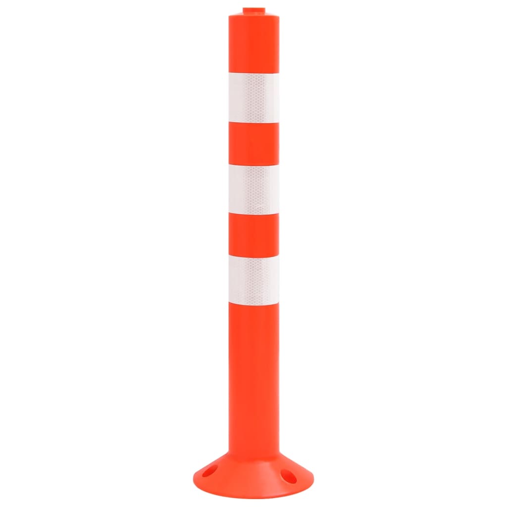   bollards, 10 pieces, with chain, 75 cm
