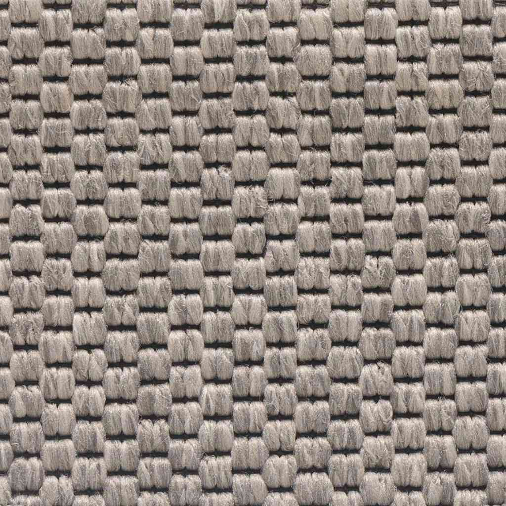   Self-Adhesive Stair Mats, Sisal Look, 15 Pieces, 56x17x3 cm, Silver