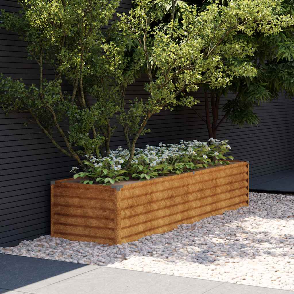   Garden Raised Bed 194 x Corten Steel   Garden Raised Bed 291