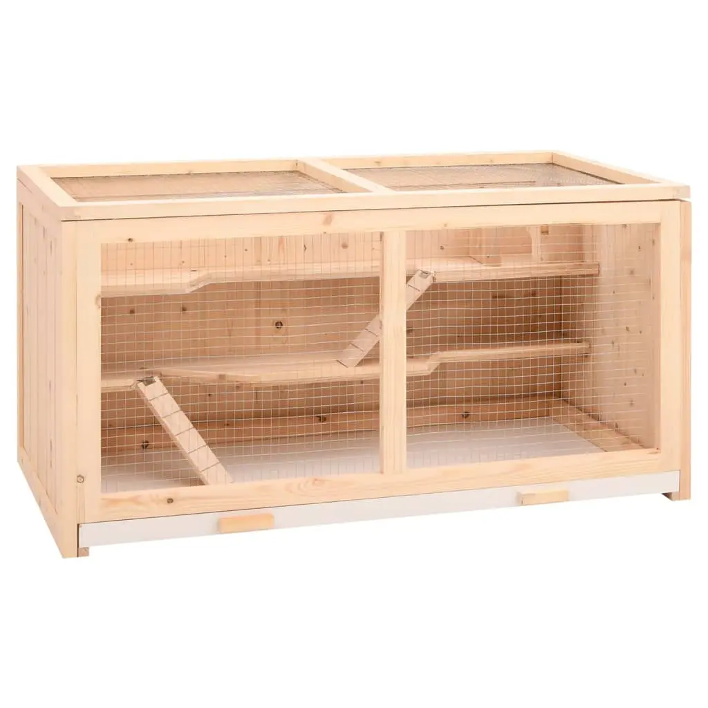 Hamster Cage 104 x Solid Wood Fir