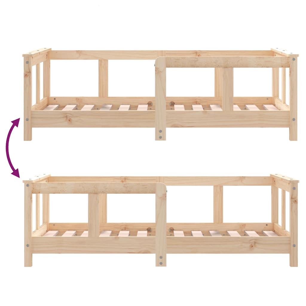   Children's Bed Solid Pine Wood