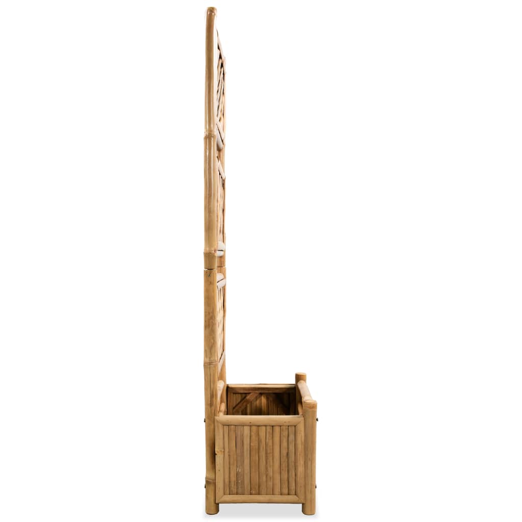 Bamboo Planter with Trellis, picture 2 of 4