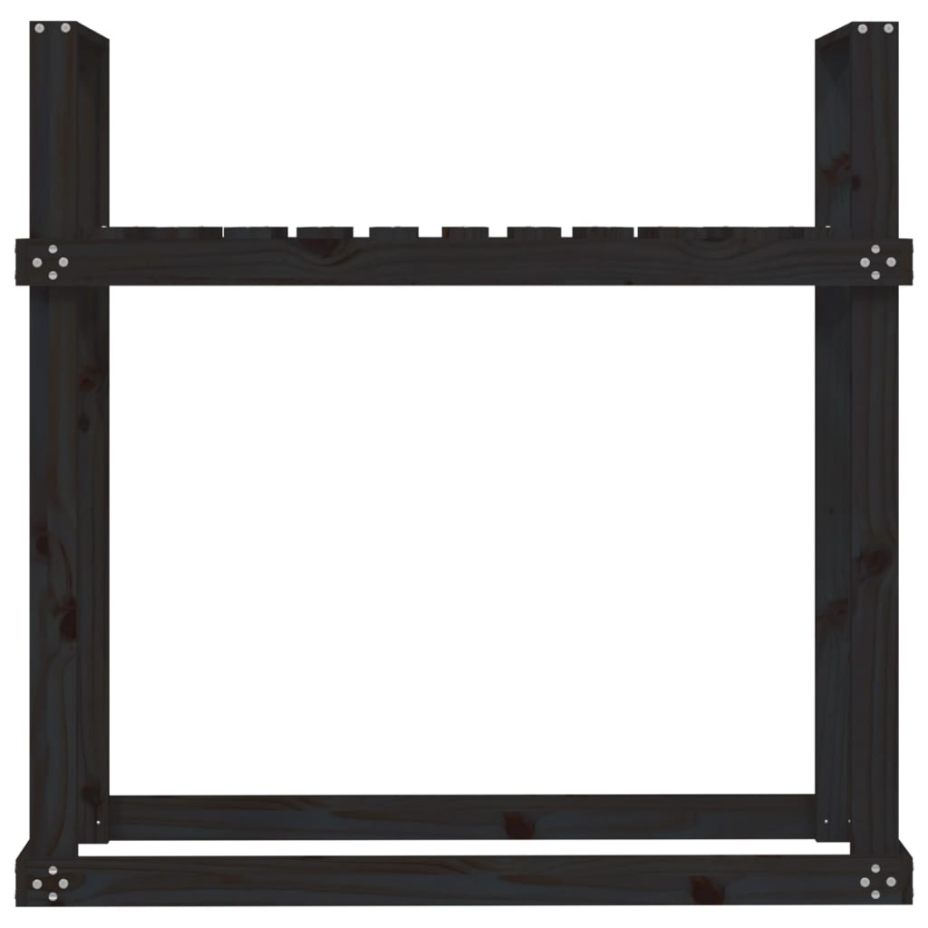   Firewood Rack 110x35x108.5 cm Solid Pine Wood