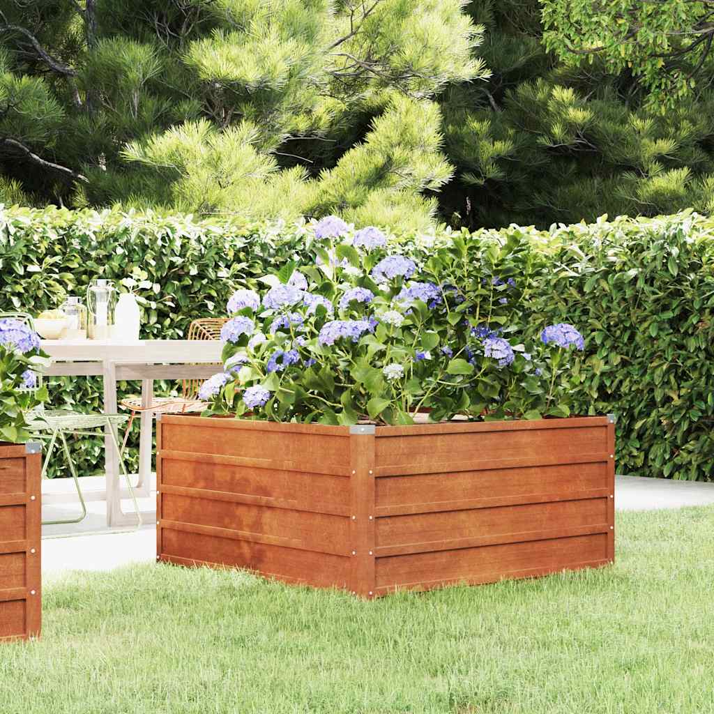 Corten Steel Raised Garden Bed, picture 6 of 12