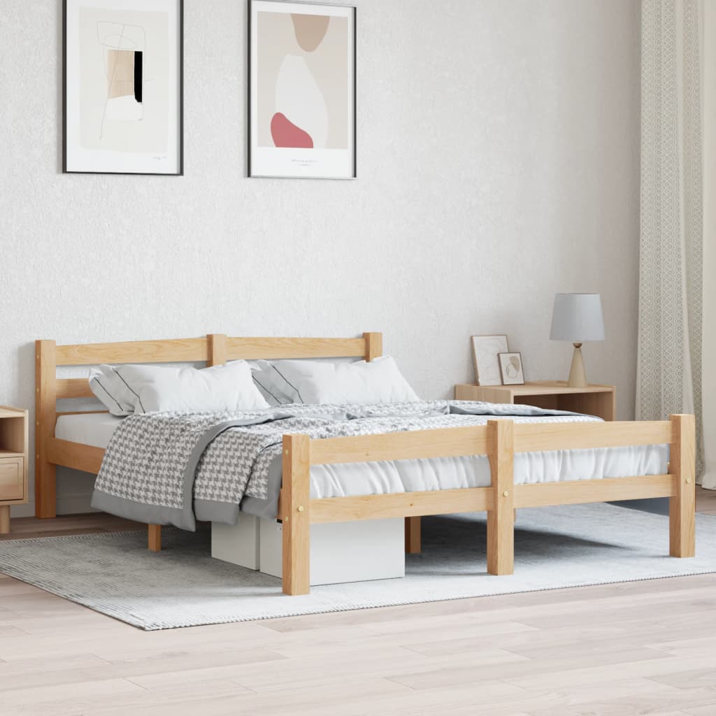 solid wood bed pine solid wood bed pine solid wood bed Product Image