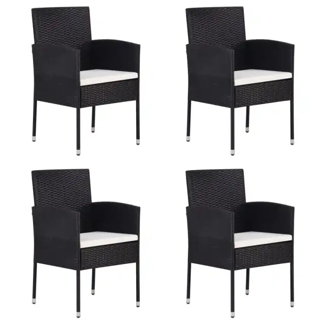 garden chairs with cushions in cream white Creamy White - Shop at LoveMi