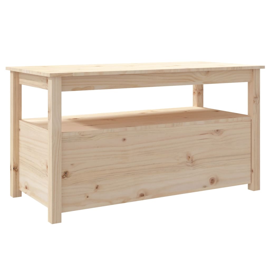 Coffee Table 102x Solid Pine Wood Product Image