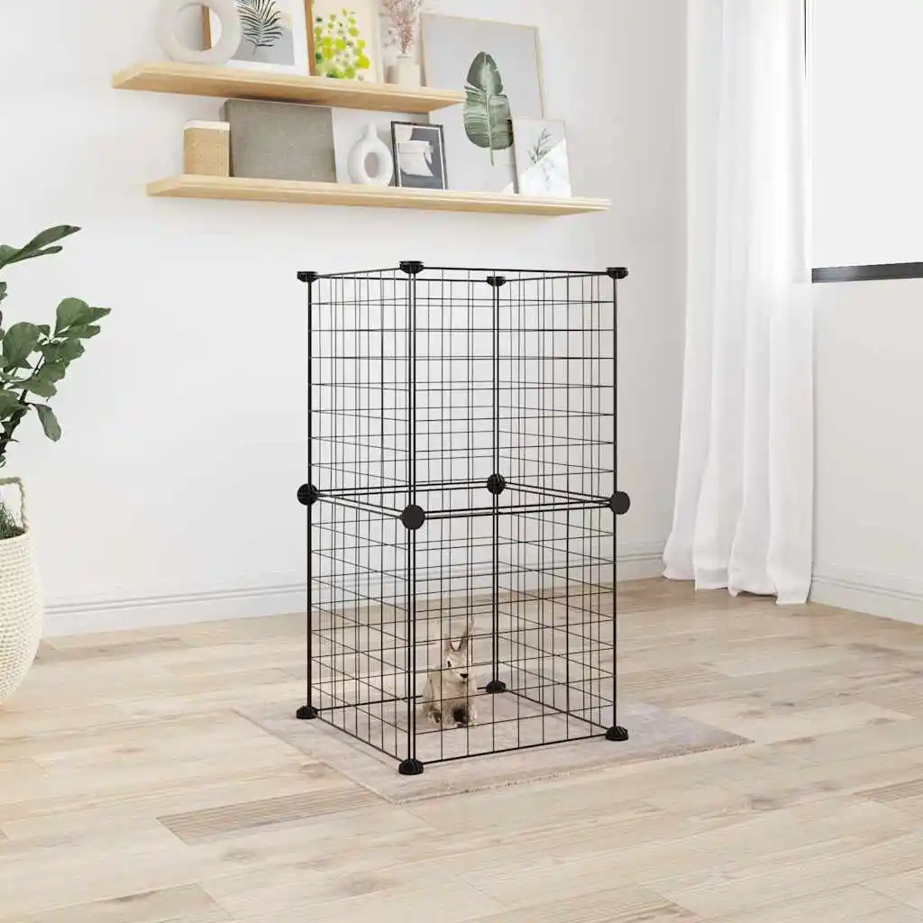 8-piece pet cage set