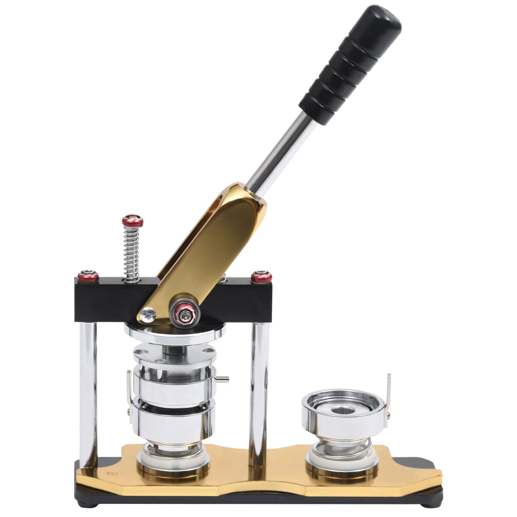   Button Machine with Circle Cutter Rotary Punch 58 mm  