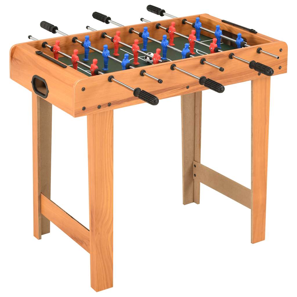 Mini Foosball Table 69×37×62 cm Maple – Brown