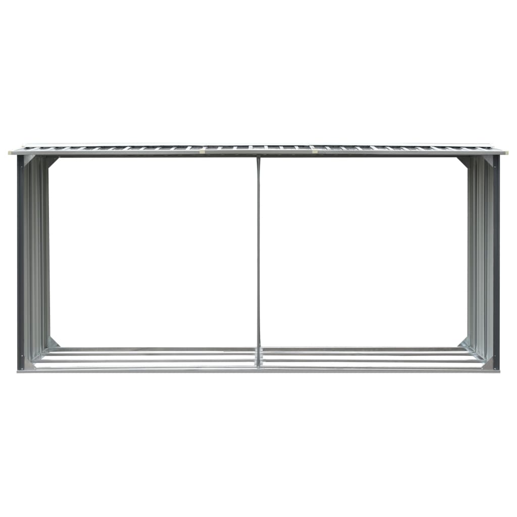   firewood storage made of galvanized steel 330 x   firewood storage