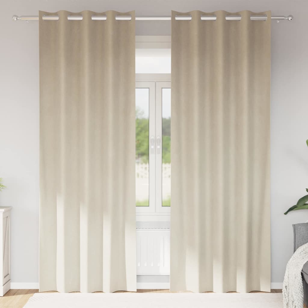 Velvet Blackout Curtains, Set of 2, picture 3 of 12