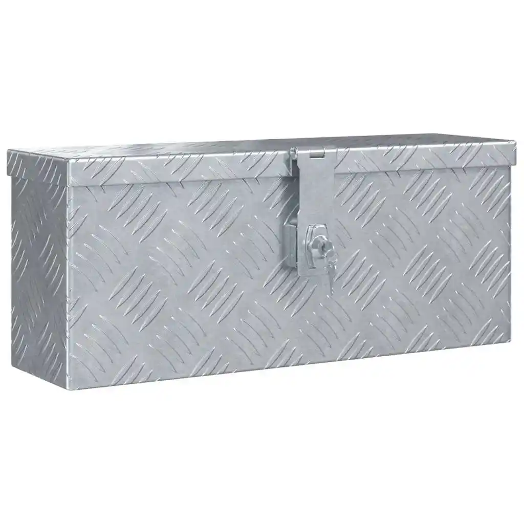 aluminum box 48.5 x silver aluminum box 61.5