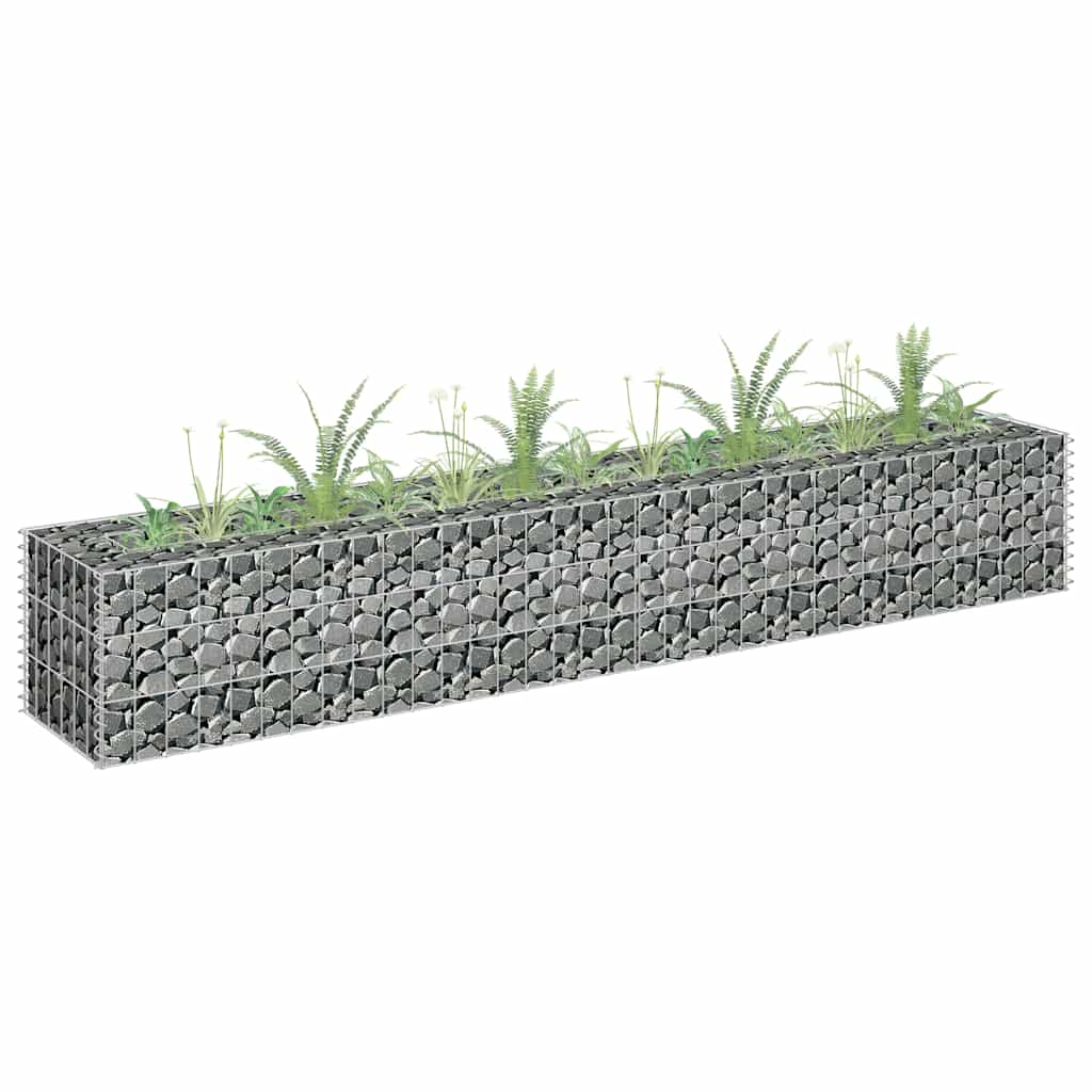 Gabion Raised Bed, Galvanized Steel, picture 4 of 5