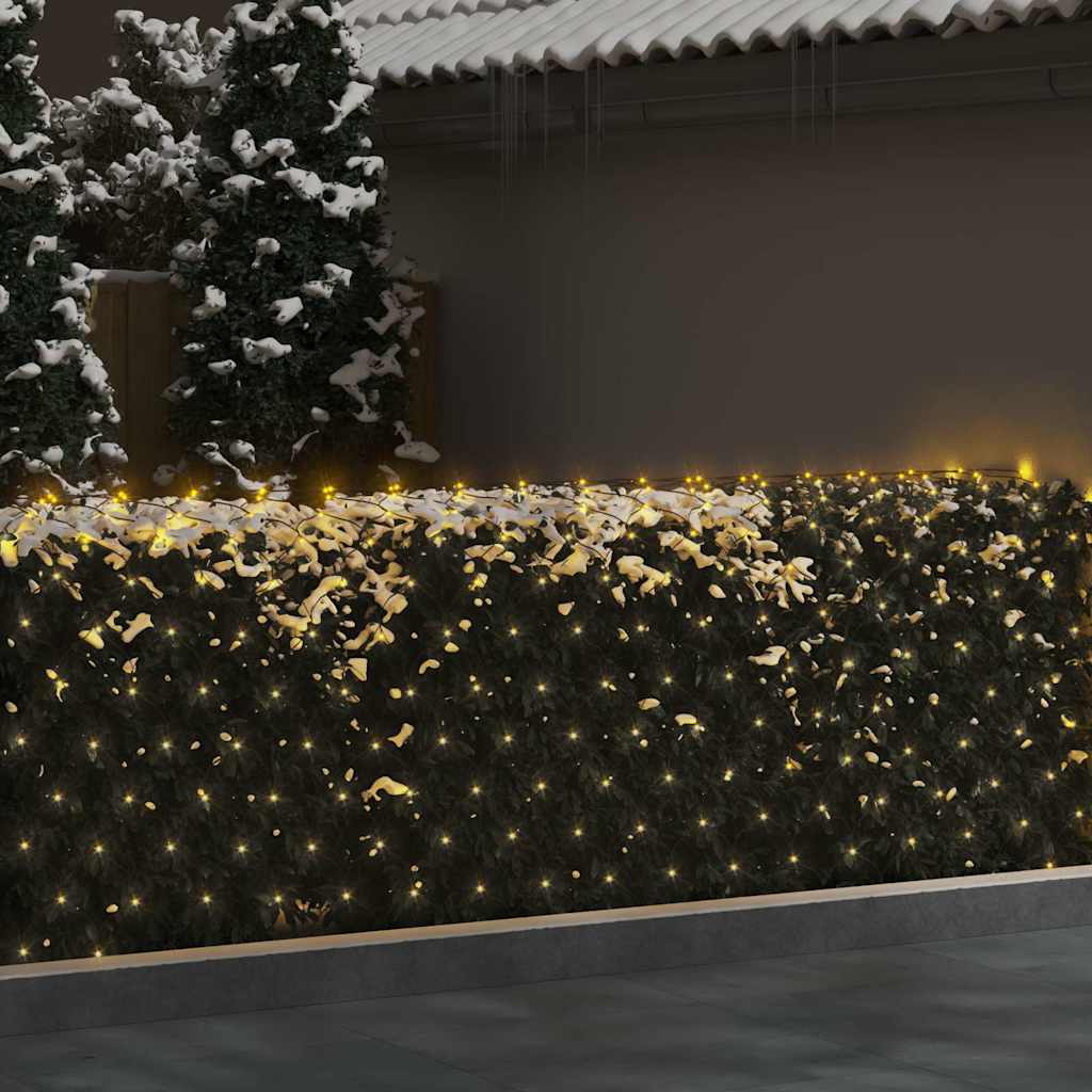   LED Light Net Warm White 3x2 m 204 LEDs Indoor