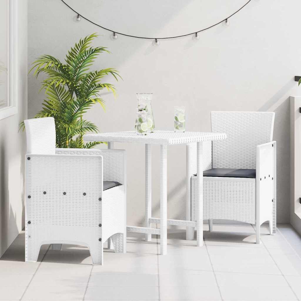 garden chair anthracite 53 x PP White - Shop at LoveMi
